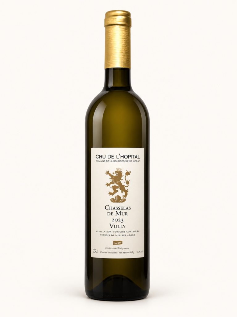chasselas de mur cru de l'hôpital 2023