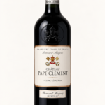 bouteille château pape clément en studio