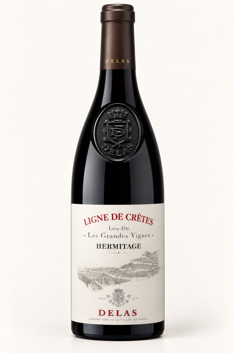 bouteille delas hermitage élégante