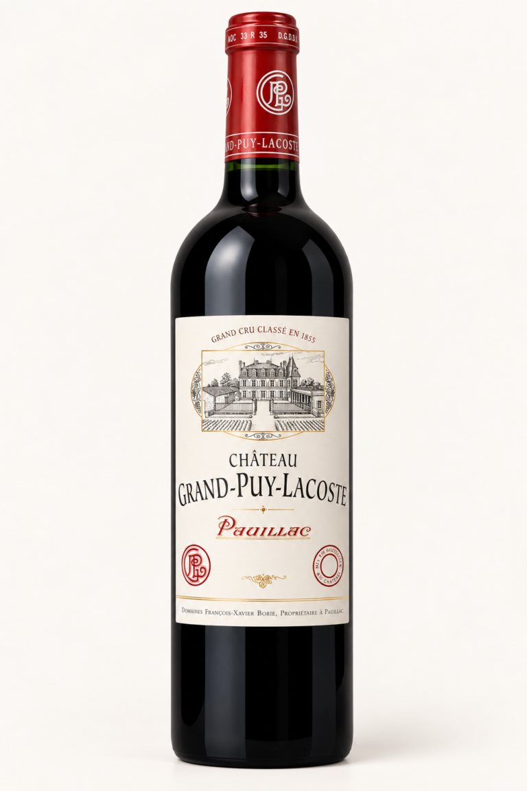 bouteille de château grand puy lacoste