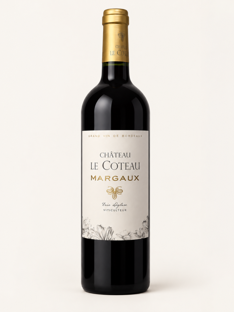 bouteille de vin château le coteau